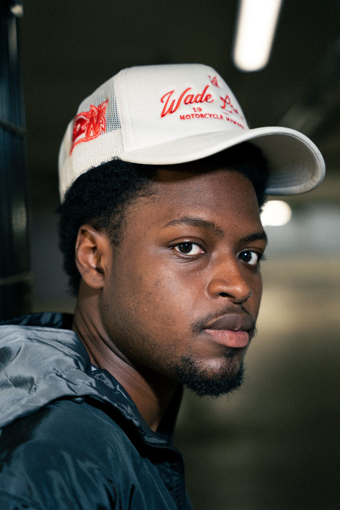 Wade LDN Cap - White & Red