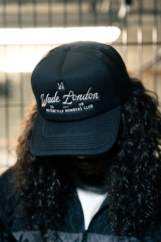 Wade LDN Cap - Black & White