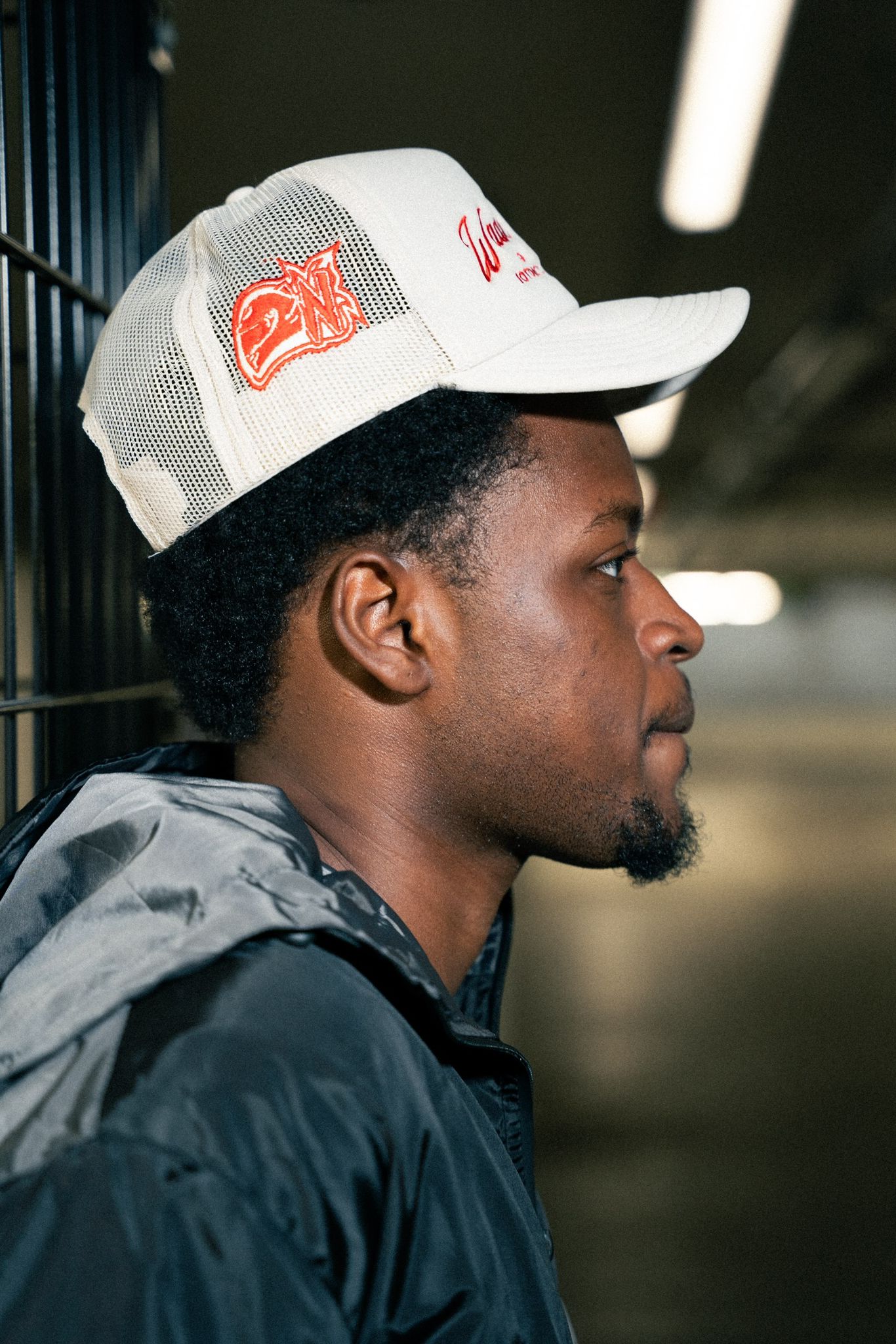Wade LDN Cap - White & Red