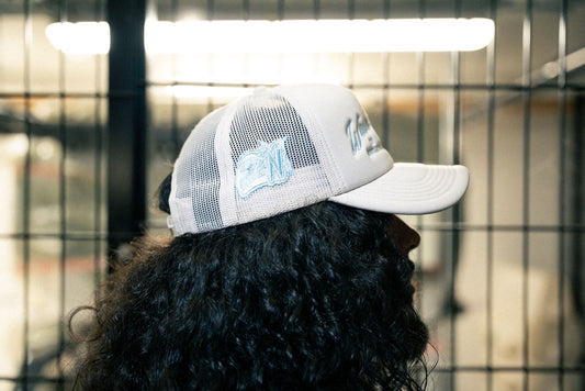 Wade LDN Cap - Bone & Baby Blue